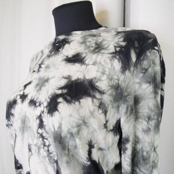 Young Fabulous and Broke Tie Dye Cropped Crewneck Top Sz M - Picture 4 of 7